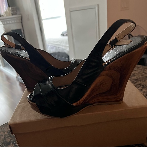 Paten Black stylish wedges - Picture 1 of 1